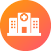 Visitor management for Hospital icon