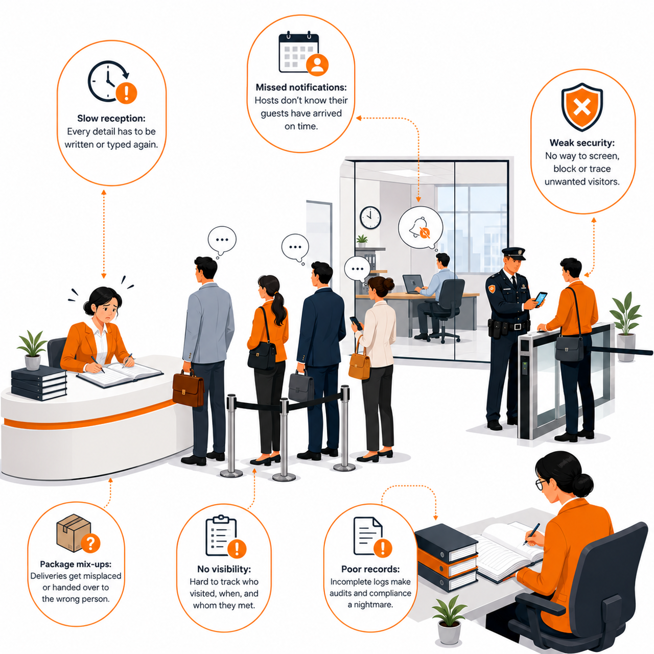 Visitor Management System For Corporate Offices