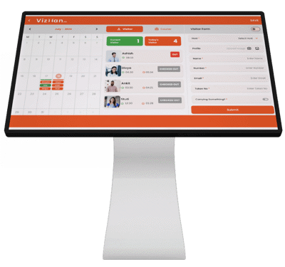 Offline Visitor Management System - Unlimited Visitors, Lifetime Validity 