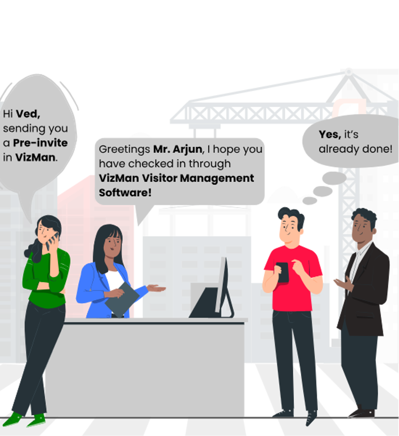 Vizman Visitor Management System 6