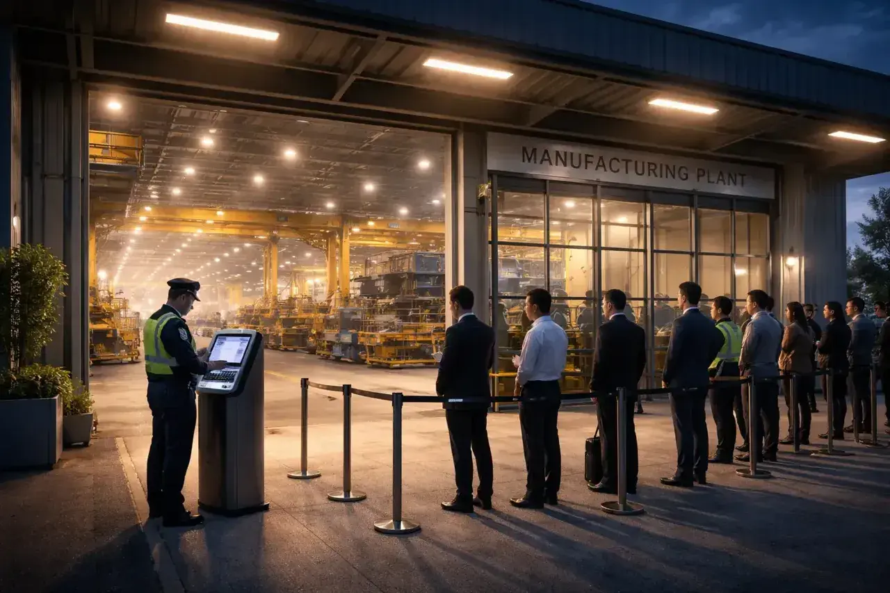 Visitor Management System For Manufacturing Industry